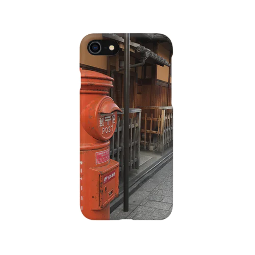 祇園のポスト iPhone Smartphone Case