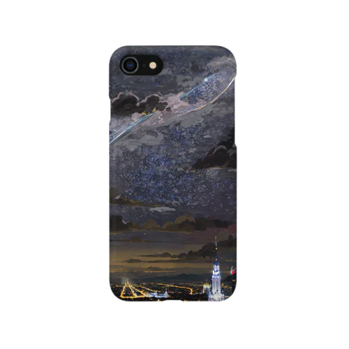 夜空01 iPhone Smartphone Case