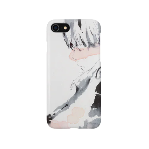 居眠り、男子 iPhone Smartphone Case
