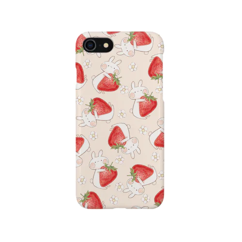 いちご柄(6,6Plus対応) iPhone Smartphone Case