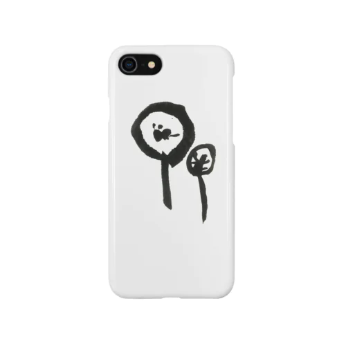 花の筆 iPhone Smartphone Case