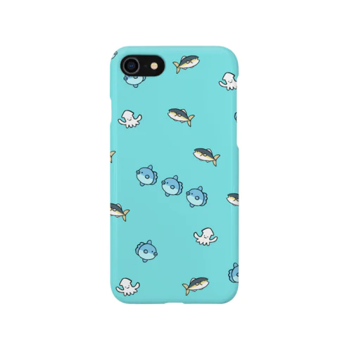 マンボウとブリとイカ Smartphone Case