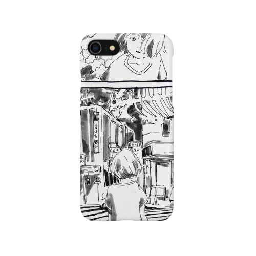 西荻窪の空に iPhone Smartphone Case