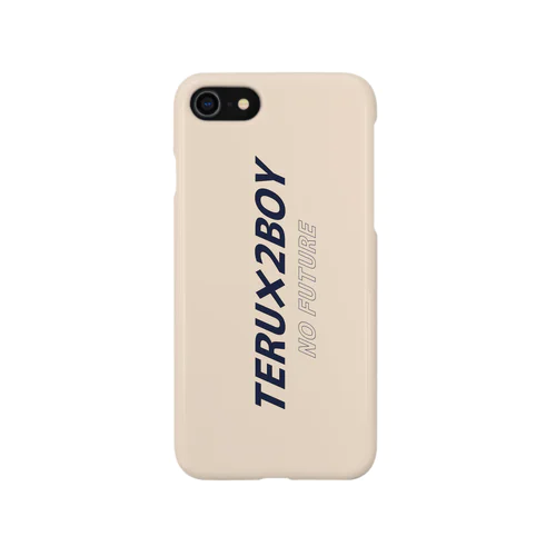 TERU×２BOY AWロゴ_ beige Smartphone Case