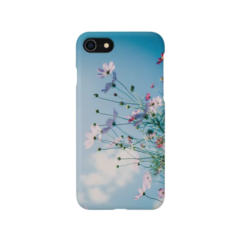 秋桜と秋空ii iPhone Smartphone Case
