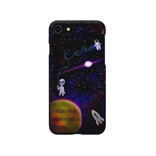 宇宙との繋がり iPhone Smartphone Case