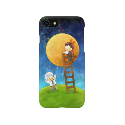 お月様iPhoneケース iPhone Smartphone Case