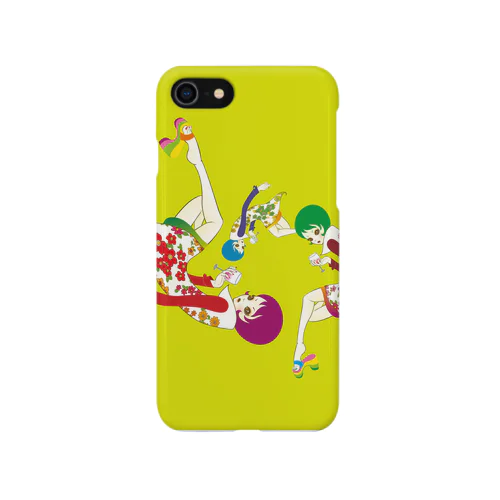 ワイングラスを持つ女 Smartphone Case