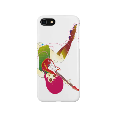  ギターを持つ小悪魔 iPhone Smartphone Case