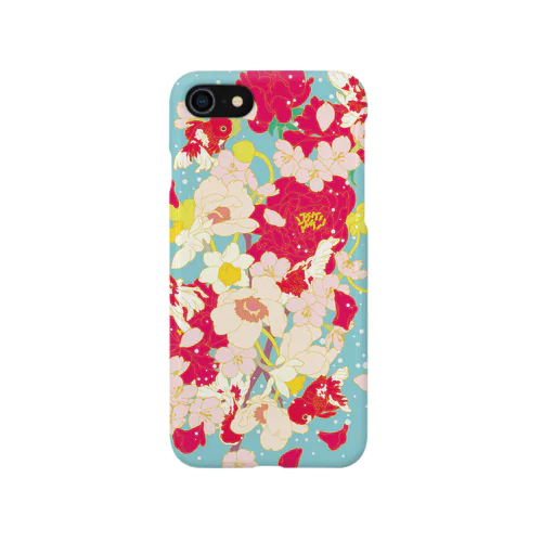 花金魚 iPhone Smartphone Case