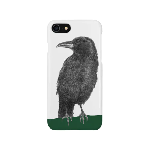 からす4 iPhone Smartphone Case