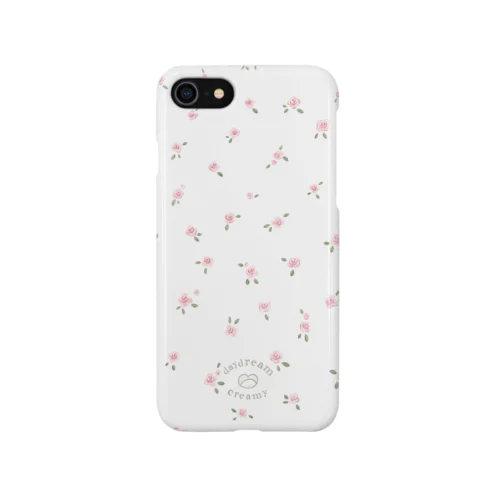 small flower pattern (ピンク) Smartphone Case