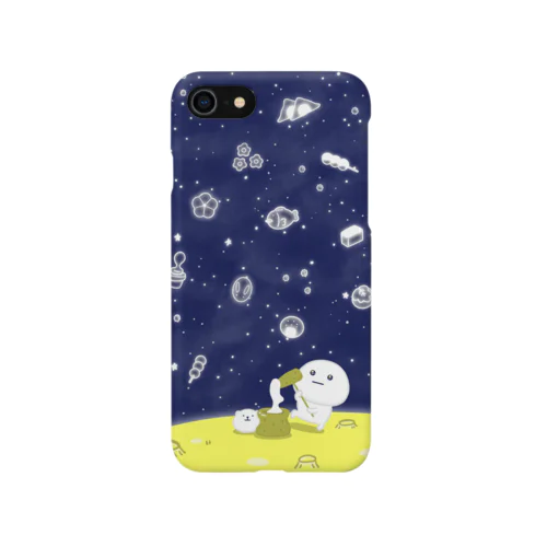 夢いっぱい星空ケースでござる。 Smartphone Case