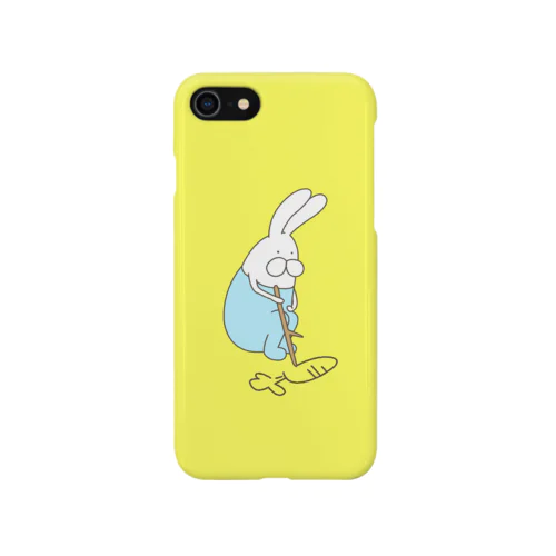 うさぎロンパースのらくがき iPhone Smartphone Case