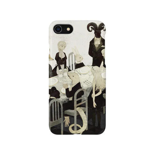 黒のお茶会 iPhone Smartphone Case