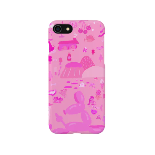 ピンクワールド Smartphone Case