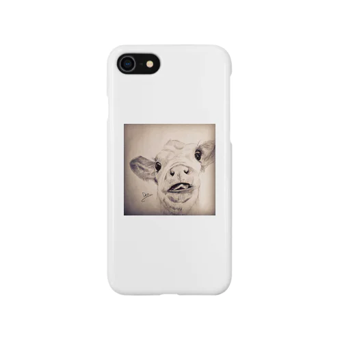 仔ウシ iPhone Smartphone Case