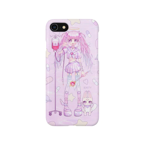 メンヘラ魔法少女 iPhone Smartphone Case