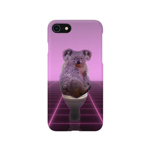 賢いコアラ iPhone Smartphone Case