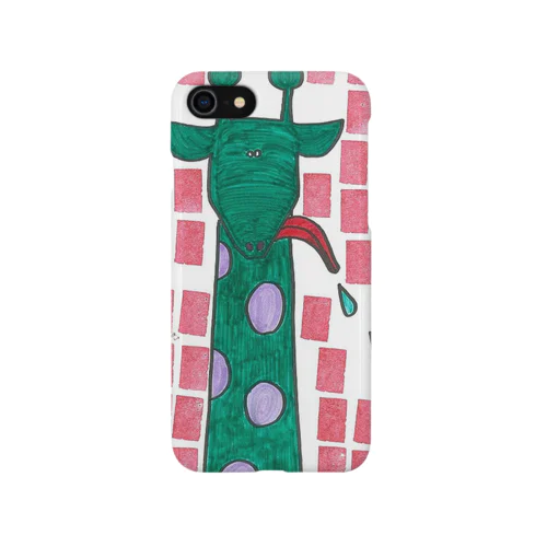 どくどくきりんさん iPhone Smartphone Case