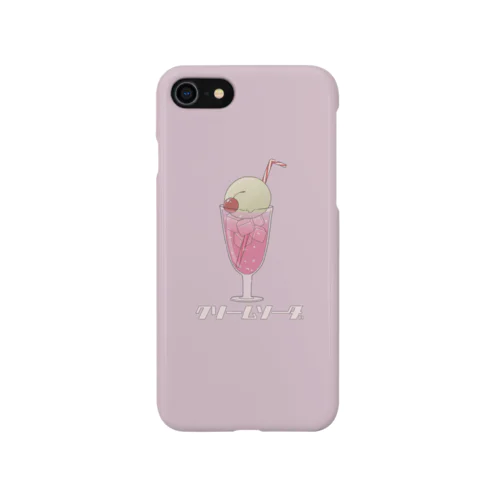 クリームソーダ(ストロベリー) Smartphone Case