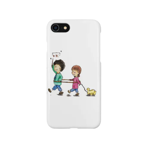 兄妹の行進/iPhoneケース・トートバッグ iPhone Smartphone Case