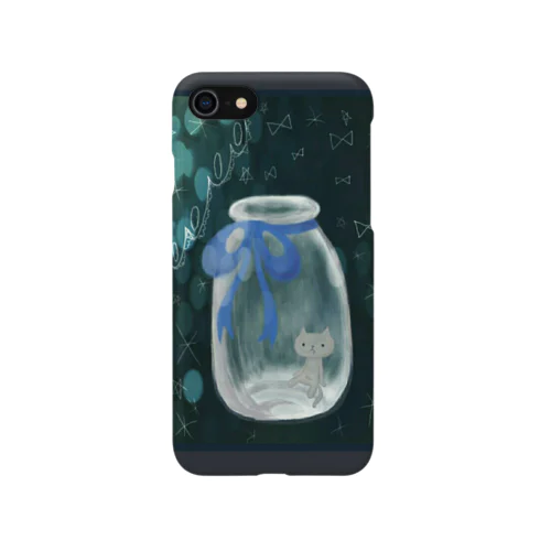 びんづめばかちんねこちゃん iPhone Smartphone Case