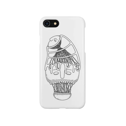 依存くん iPhone Smartphone Case