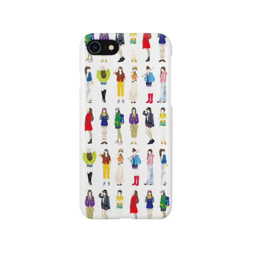 colorful girl iPhone Smartphone Case