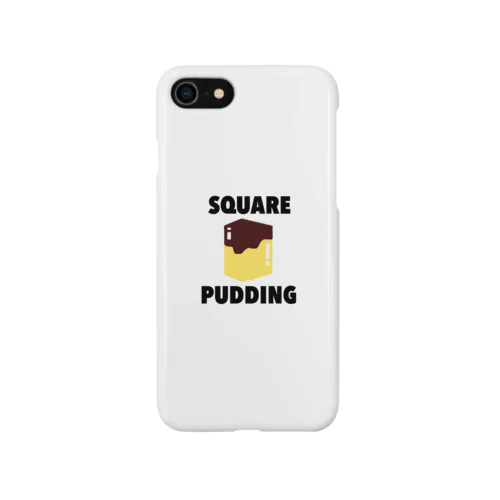 四角いプリン。 iPhone Smartphone Case