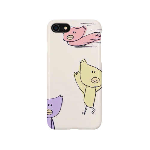 いろとりどりのとり iPhone Smartphone Case