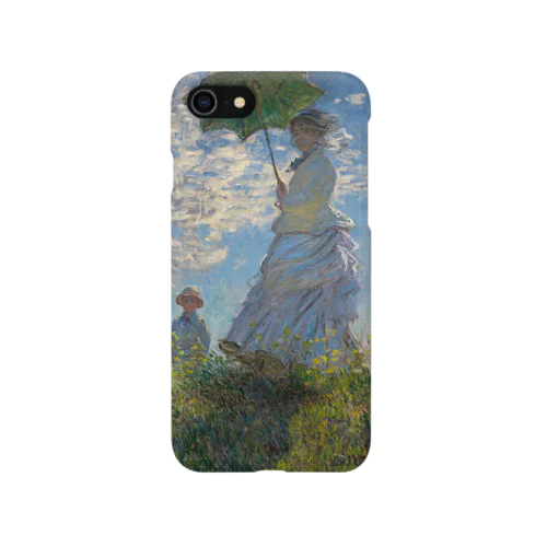 クロード・モネ / 1875 / The Promenade, Woman with a Parasol / Claude Monet iPhone Smartphone Case