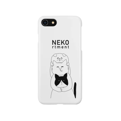 サンブサ　三匹のブサイク猫by仲良しこよし iPhone Smartphone Case