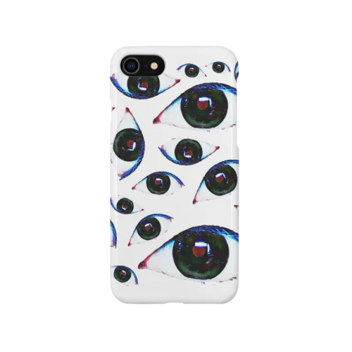 視線。集中。 iPhone Smartphone Case