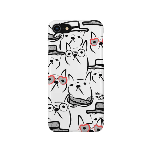 パターン オブ ファッション フレンチブルドッグ iPhone Smartphone Case