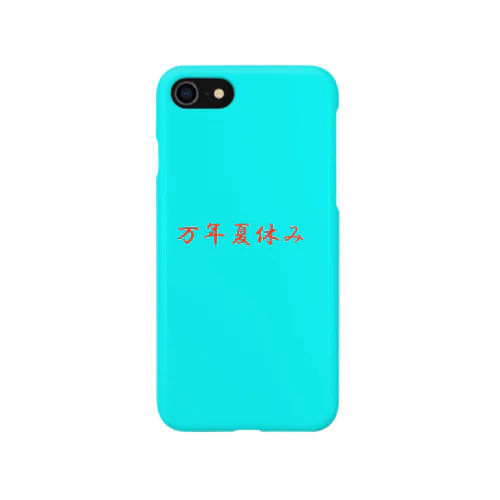 万年夏休みスマホケース iPhone Smartphone Case