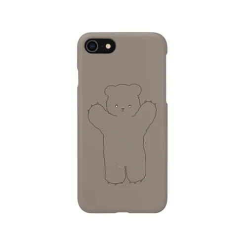 だっこしてほしいくまさん iPhone Smartphone Case