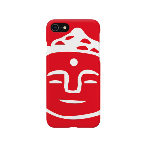 red daibutsu 紅白大仏 iPhone Smartphone Case