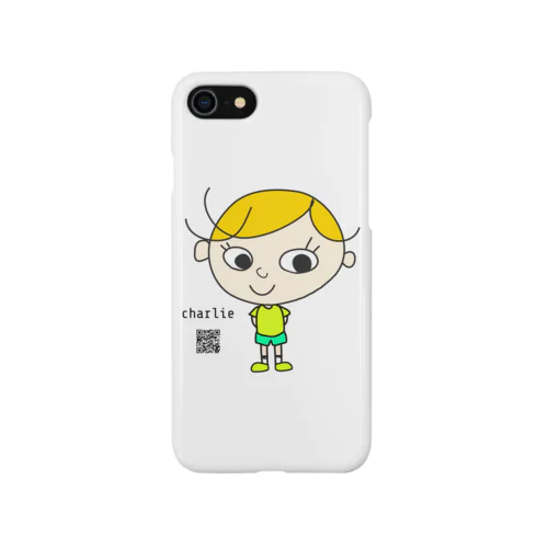 boy charlie QR  iPhone Smartphone Case