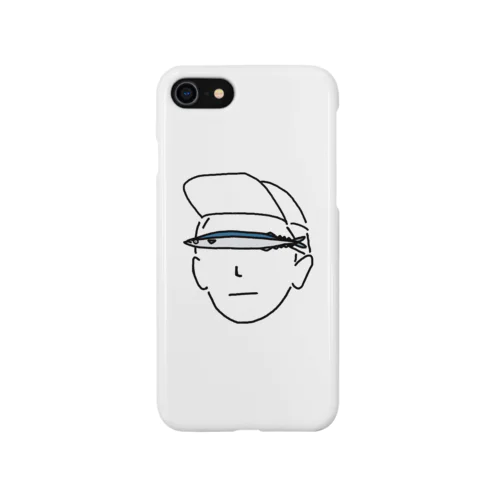 秋刀魚の人 iPhone Smartphone Case