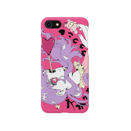 ズキュゥゥゥウンおんなのこ iPhone Smartphone Case