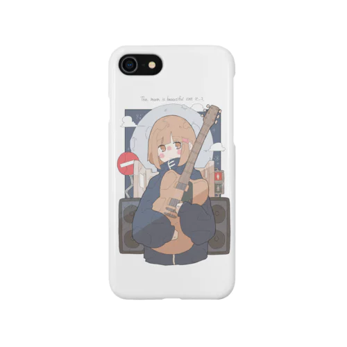 「月が綺麗ですね。」アイコンver. Smartphone Case