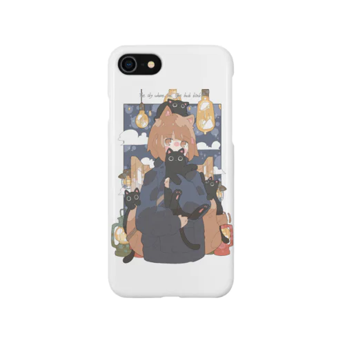 「星が瞬く夜に。」アイコンver. Smartphone Case