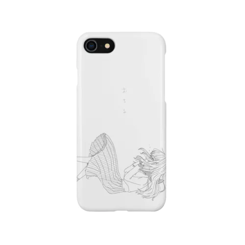 おちる女の子(iPhone8/7) Smartphone Case