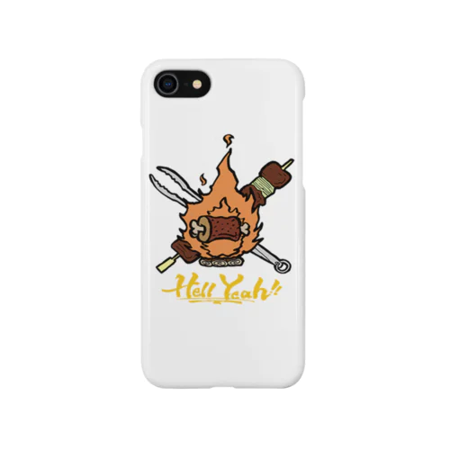 BBQ LOVERS "Hell Yeah!!" iPhone Smartphone Case