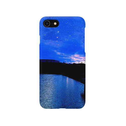 青より青 iPhone Smartphone Case