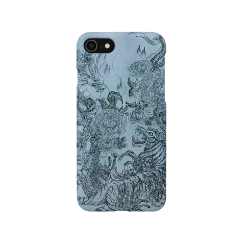 竜虎 iPhone Smartphone Case