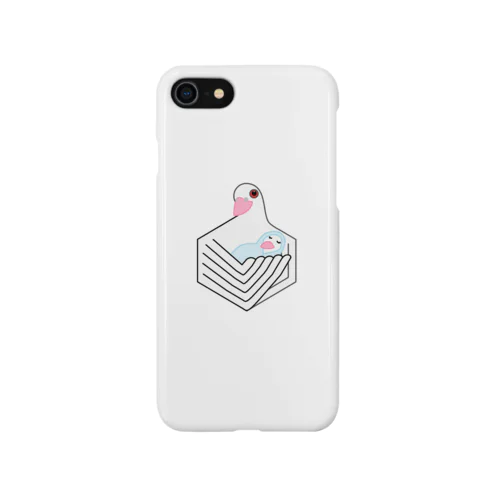 子守り鳩 iPhone Smartphone Case