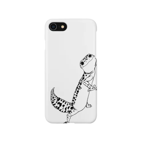 餌くれレオパ iPhone Smartphone Case