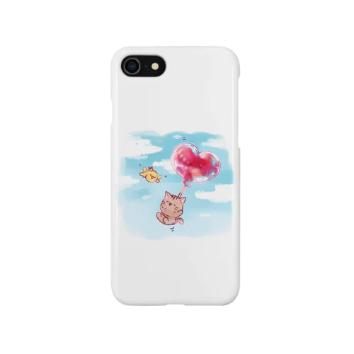 ふうせんぷかぷか iPhone Smartphone Case